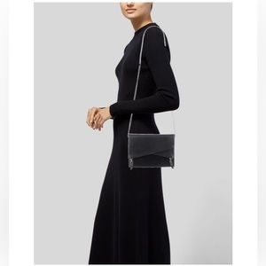 HENRI BENDEL
Leather Chain-Link Crossbody Bag